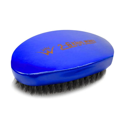 360 Wave Palm Brush for Daily Brushing 360 Palm Wave Brush 26 King Wavy Merch, LLC Blue- Hard 