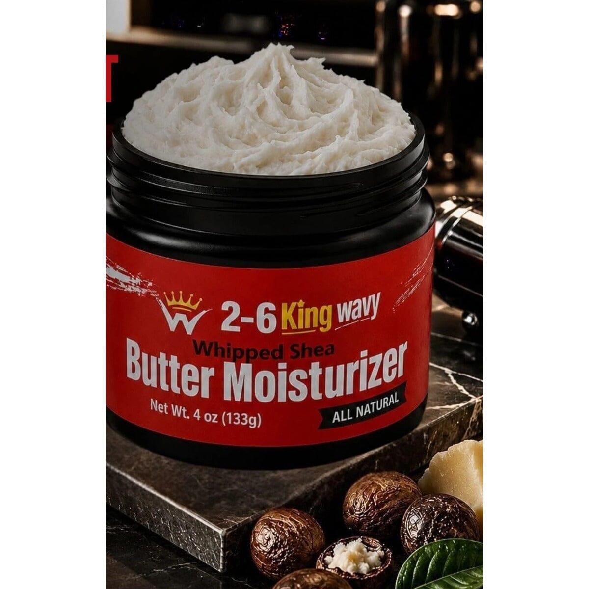 Whipped Shea Butter Moisturizer for Dry Hair® Wave Natural Products 26 King Wavy Merch, LLC Not Scented 