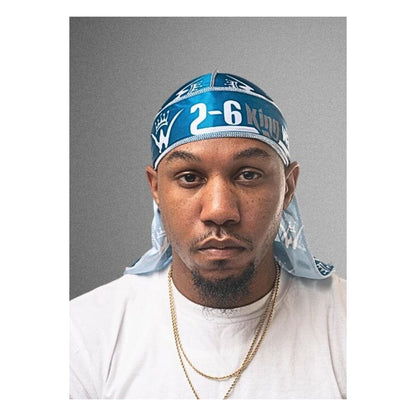 Silk Durag for 360 Waves & Overnight Compression [All Variants] 2-6 Premium DuRag 26 King Wavy Merch, LLC Charlotte 