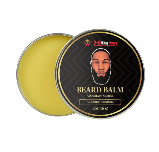 Beard Balm 2oz Premium Quality Wave Natural Products 26 King Wavy Merch, LLC 