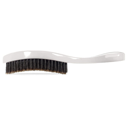 Long Handle Wave Brush White (Medium) Premium Quality Long Handle Wave Brush 26 King Wavy Merch, LLC 